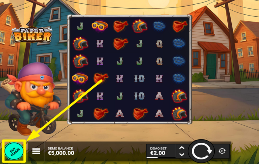 Paper Biker APPROFITTA DELLE FUNZIONI BONUS.