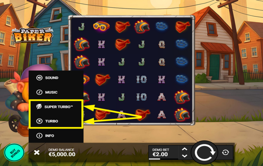 Paper Biker AUMENTA LA VELOCITÀ.