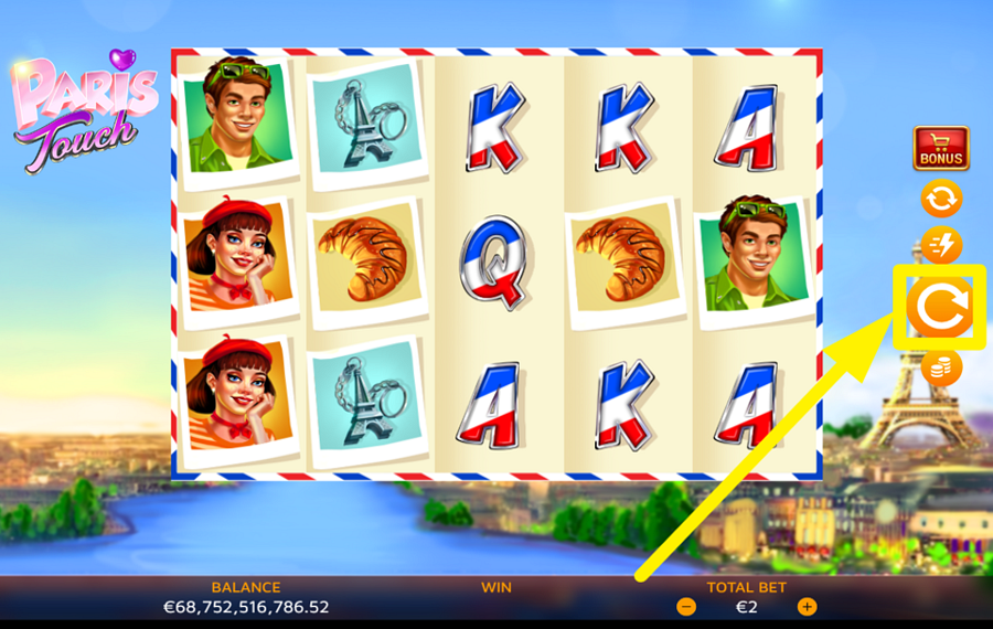 Paris Touch COMMENCEZ VOTRE JEU.