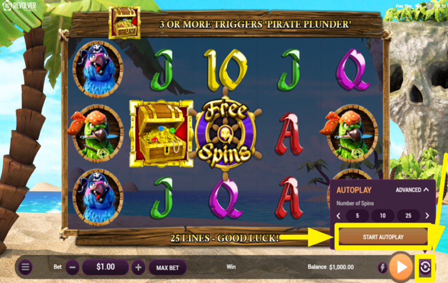 Parrots of the Caribbean ИСПОЛЬЗУЙТЕ АВТОМАТИЧЕСКИЕ СПИНЫ.