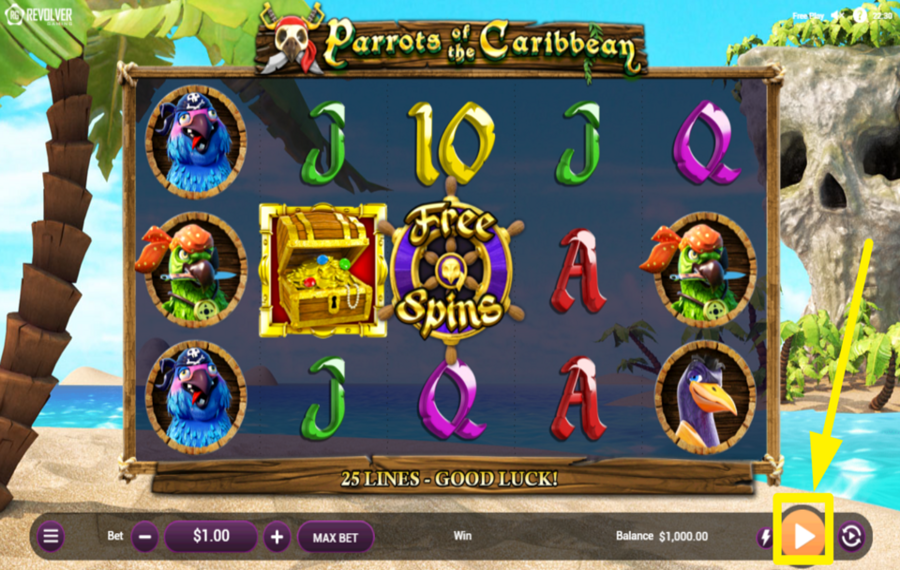 Parrots of the Caribbean ВРАЩАЙТЕСЬ ДЛЯ УСПЕХА!