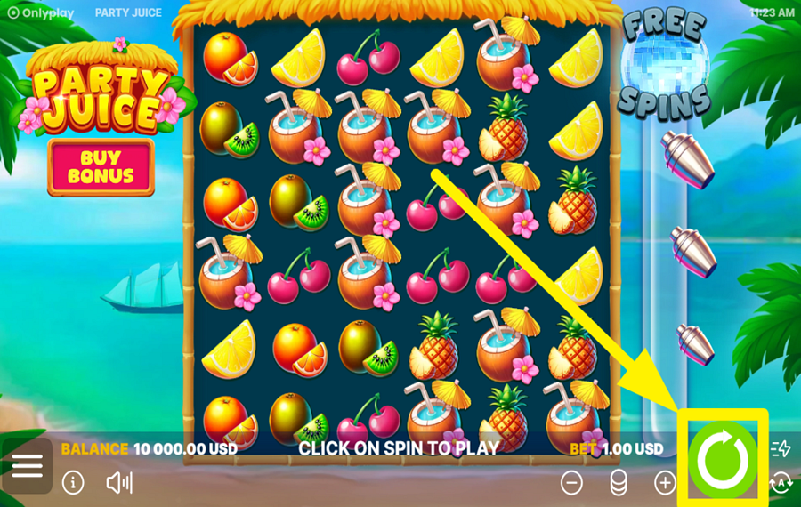 Party Juice SPIN FOR VICTORY!