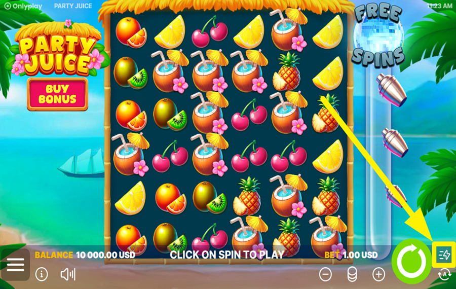 Party Juice UNLEASH TURBO CHARGE.