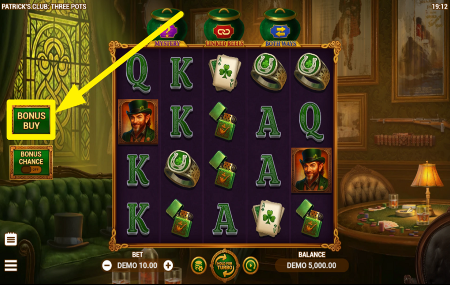 Patricks Club Three Pots AJOUTEZ AU PLAISIR!