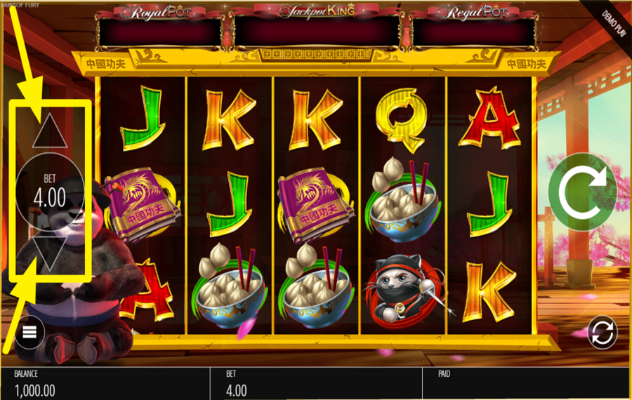 Paws of Fury DECIDE ON YOUR STAKE.