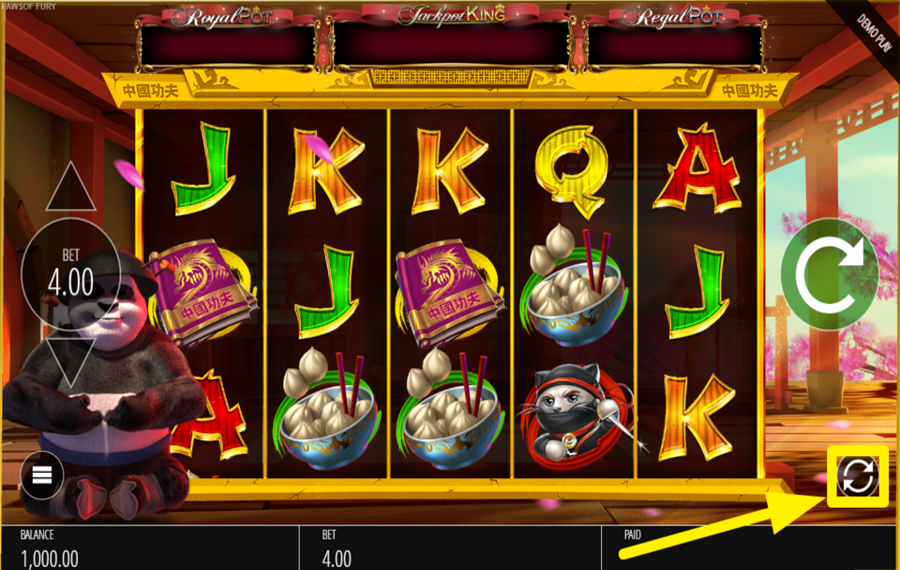 Paws of Fury TRIGGER AUTOMATIC PLAY.