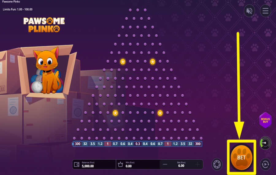 Pawsome Plinko LIBERATE LE PALLE!