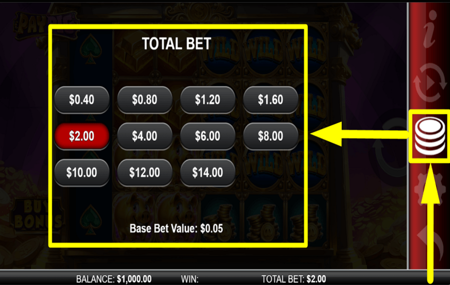 Pay Pig ВЫБЕРИТЕ СУММУ СТАВКИ.