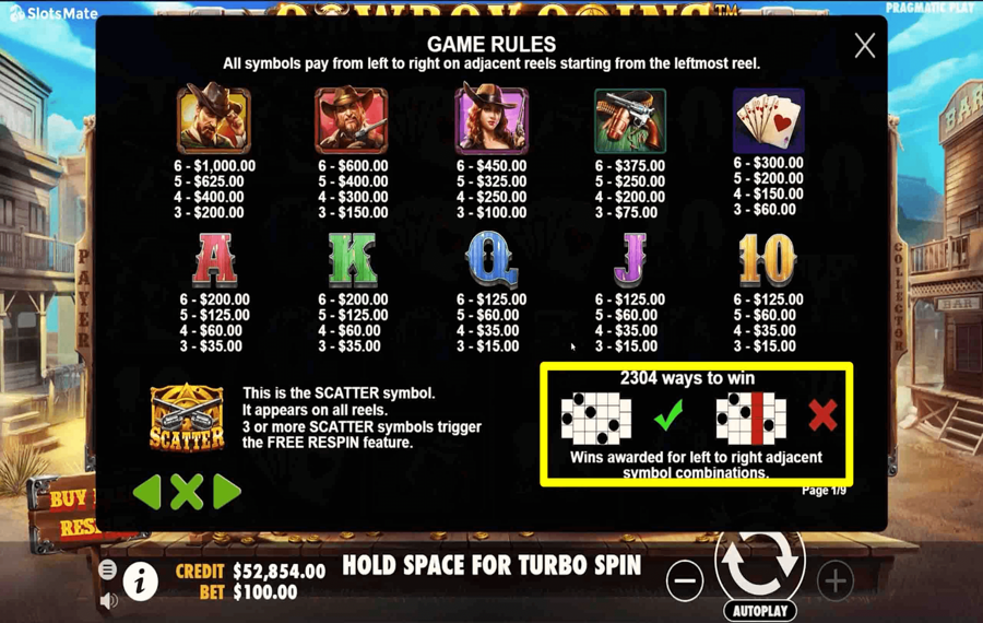 Hot Blizzard Elige las líneas de pago.