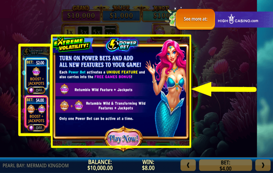 Pearl Bay Mermaid Kingdom PLEDGE A POWER BET.