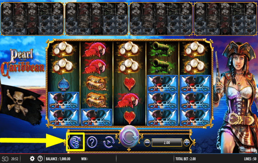 Pearl of the Caribbean PLAY THE BIG BET.