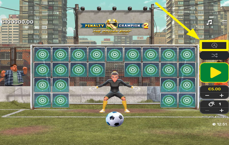 Penalty Champion 2 UTILIZE AUTOPLAY.