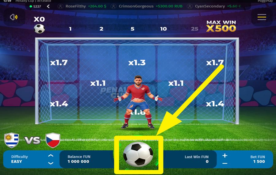 Penalty Cup TAKE A SHOT!