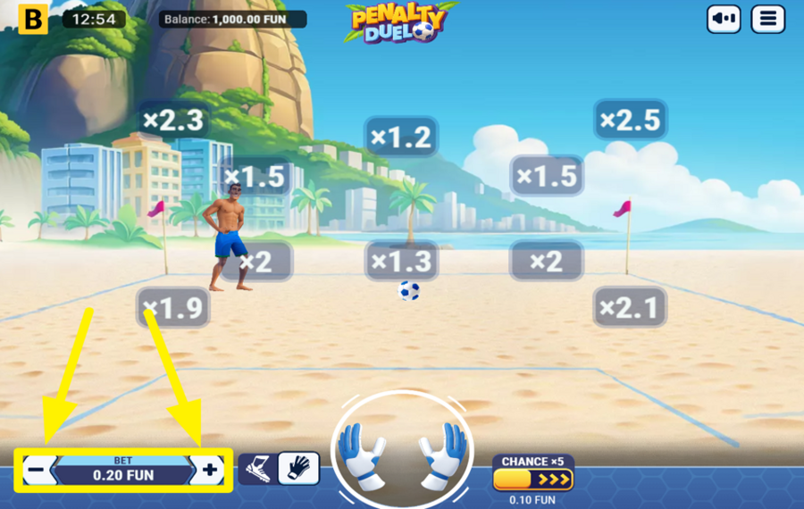 Penalty Duel DECIDE ON YOUR BET.