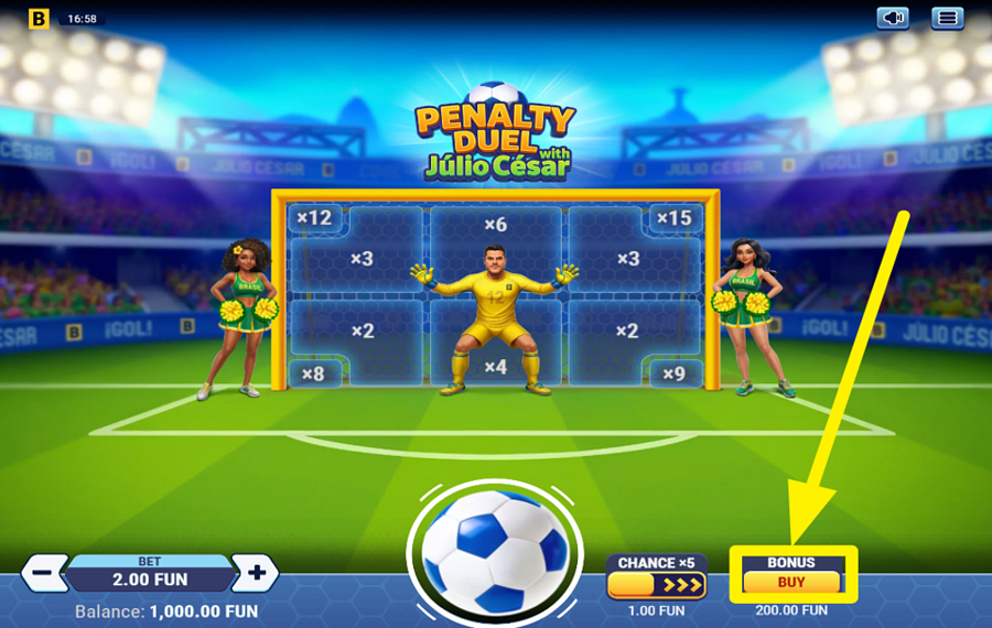 Penalty Duel with Julio Cesar ГОТОВЫ К ЧЕЛЛЕНДЖУ С БЕСПЛАТНЫМИ ШОТАМИ?