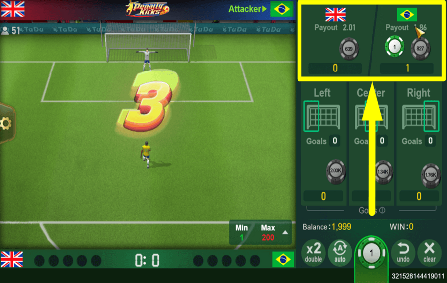 Penalty Kicks ASSIGN A TEAM.