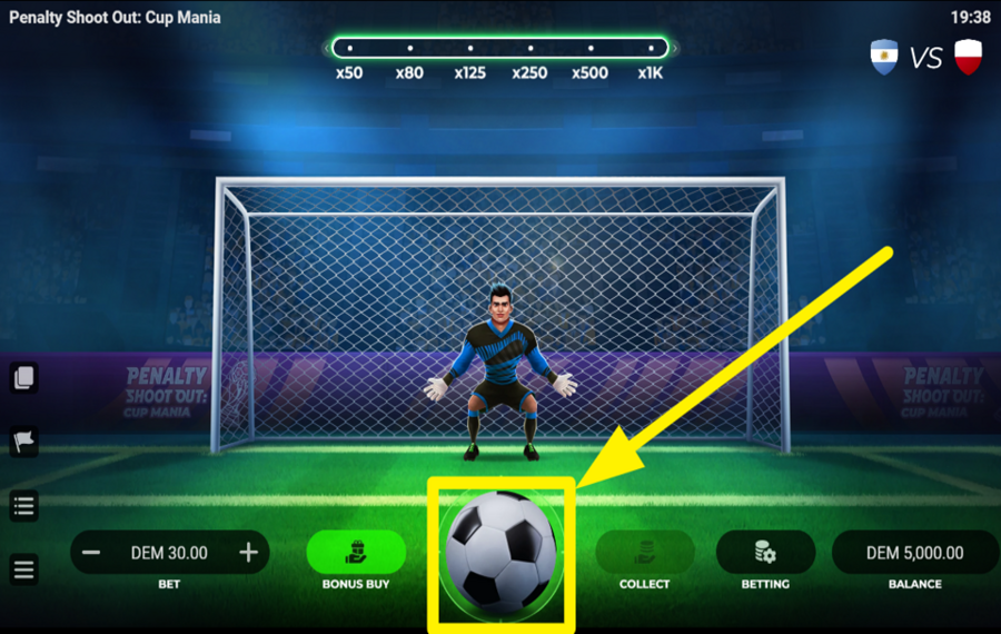 Penalty Shoot Out Cup Mania TAKE A SHOT!