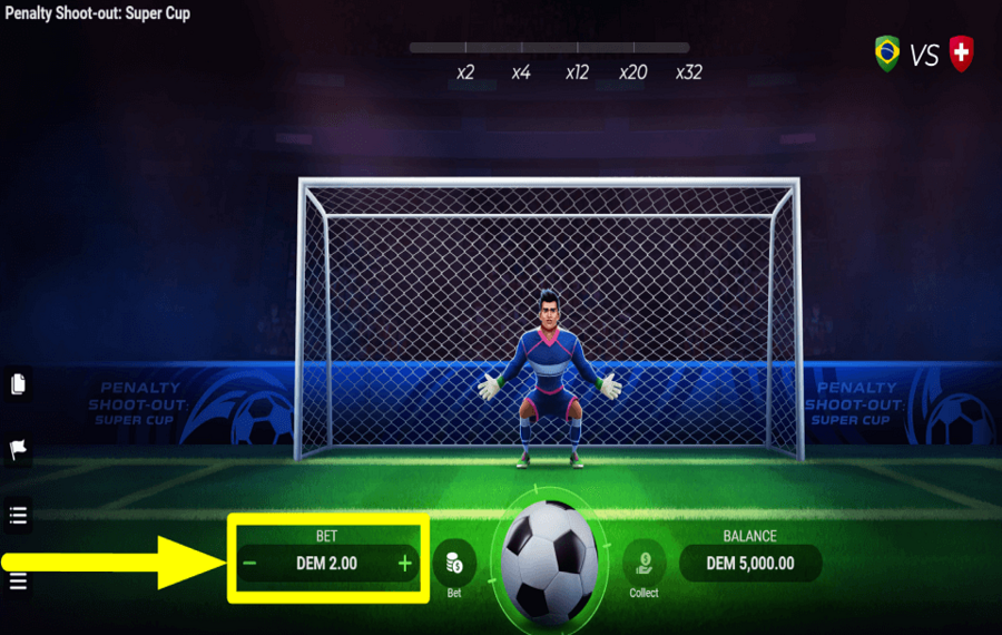 Penalty Shoot Out Super Cup DECIDE YOUR BET.