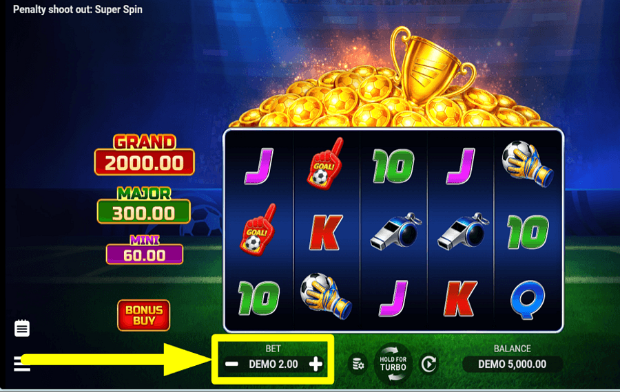 Penalty Shoot Out Super Spin CHOISISSEZ VOTRE MISE.