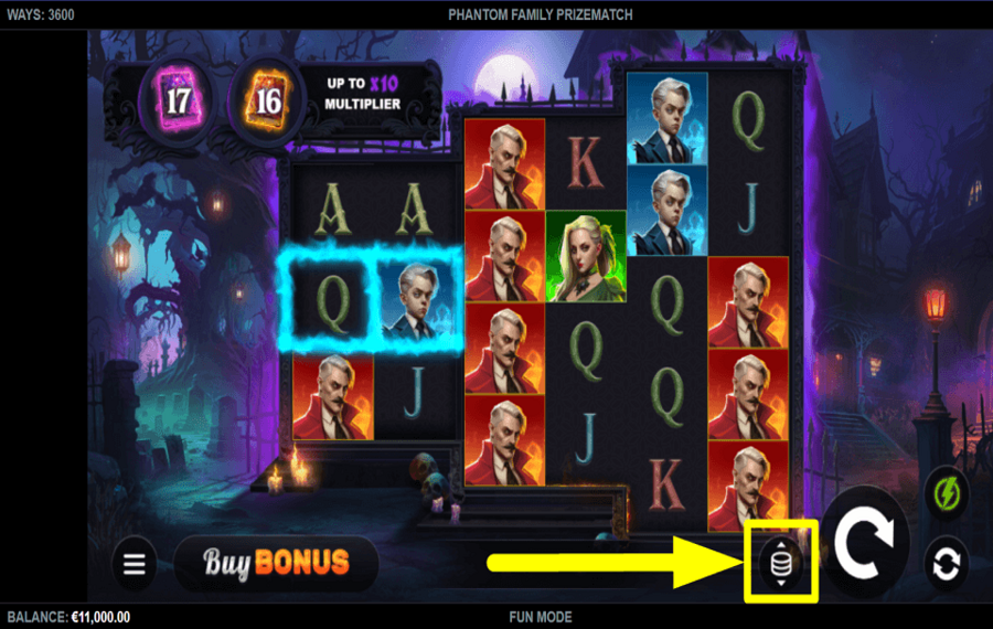 Phantom Family PrizeMatch CHOOSE YOUR STAKE.