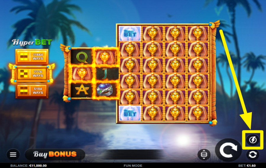 Pharaohs Dynasty PrizeMatch УВЕЛИЧЬТЕ СКОРОСТЬ.