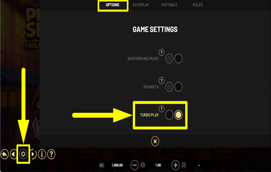 Pho Sho Hold and Win CONTROL GAME SPEED.