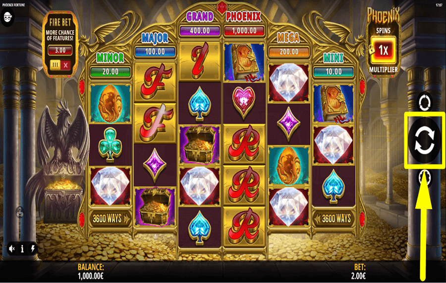 Phoenix Fortune НАЧНИТЕ ИГРАТЬ.