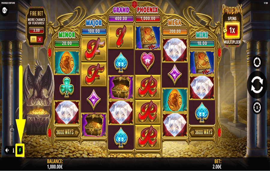 Phoenix Fortune УВЕЛИЧЬТЕ ТЕМП.