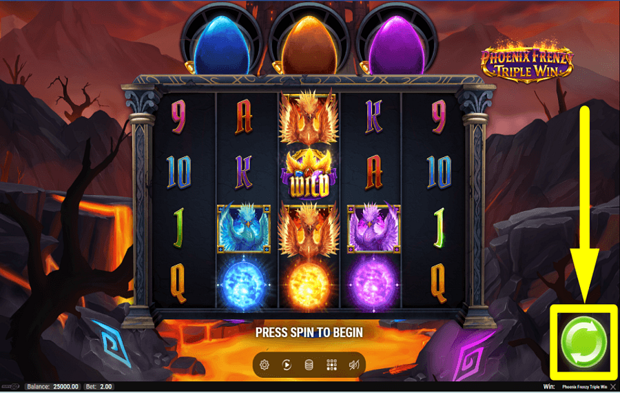 Phoenix Frenzy Triple Win INSEGUI IL PREMIO.