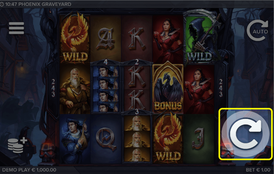 Phoenix Graveyard Вращайте барабаны!