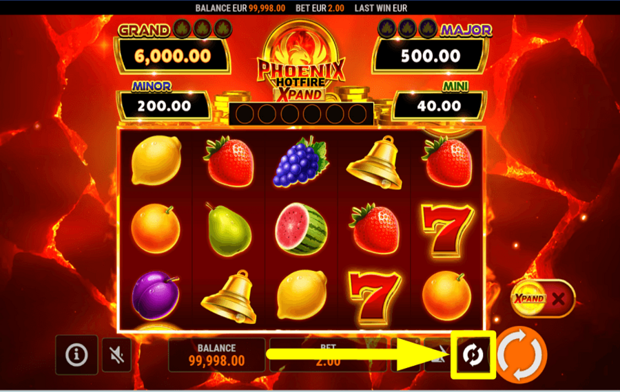 Phoenix Hotfire Xpand ATTIVA LA RIPRODUZIONE AUTOMATICA.