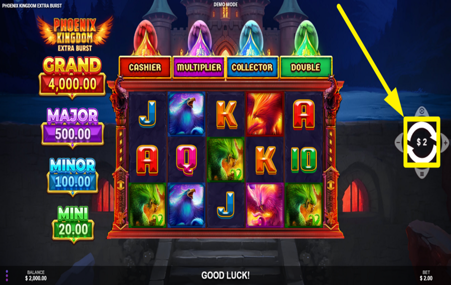 Phoenix Kingdom Extra Burst ¡GIRA PARA TENER ÉXITO!