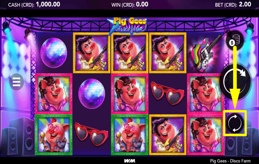 Pig Gees Disco Farm PROCÉDER AUTOMATIQUEMENT.