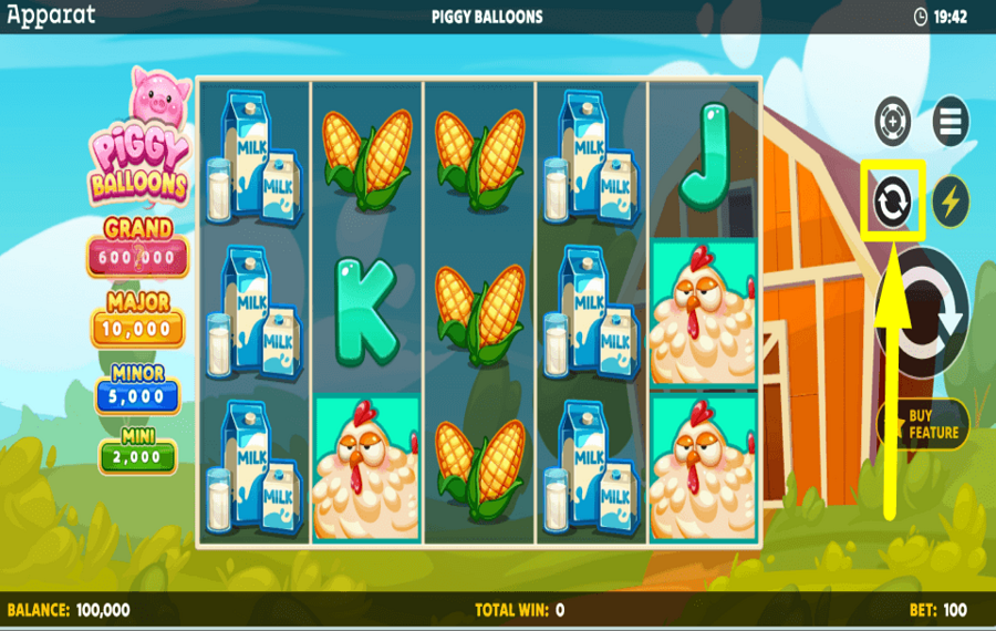 Piggy Balloons ВКЛЮЧИТЬ АВТОВОСПРОИЗВЕДЕНИЕ.