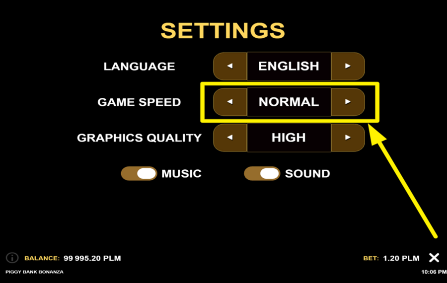 Piggy Bank Bonanza RAISE THE GAME TEMPO.