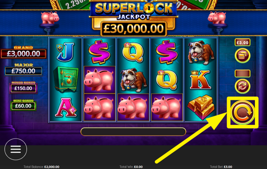 Piggy Bankin Super Lock PLAY THE GAME.