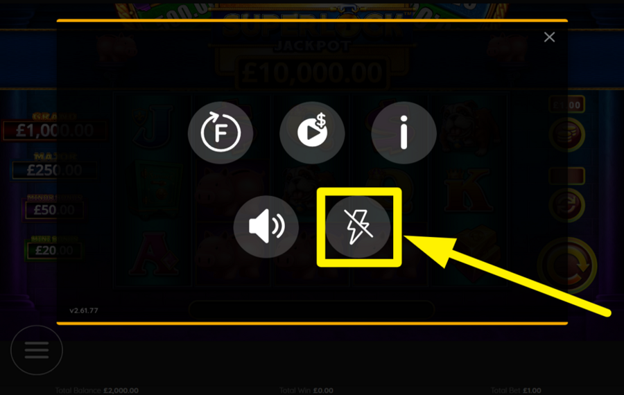 Piggy Bankin Super Lock CHANGE THE SPEED.