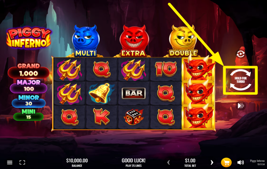 Piggy Inferno TOURNEZ POUR LA VICTOIRE !