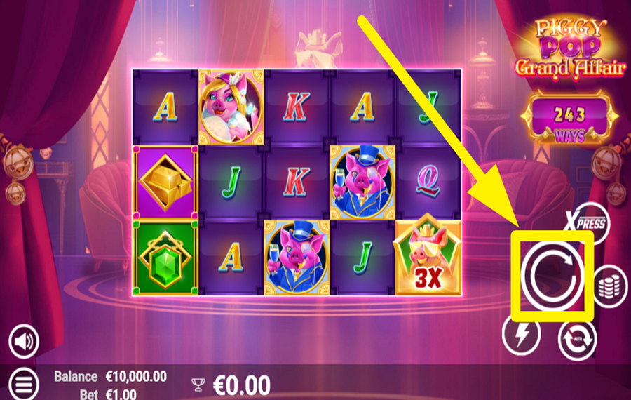 Piggy Pop Grand Affair SPIN FOR SUCCESS!
