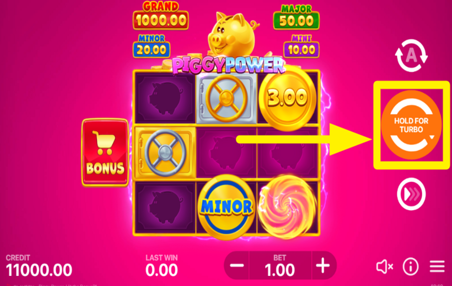 Piggy Power Hit the Bonus GIRA PER LA VITTORIA!