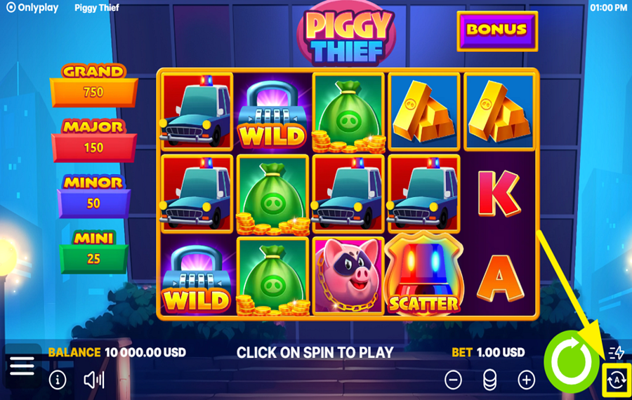 Piggy Thief USE THE AUTOPLAY FEATURE.