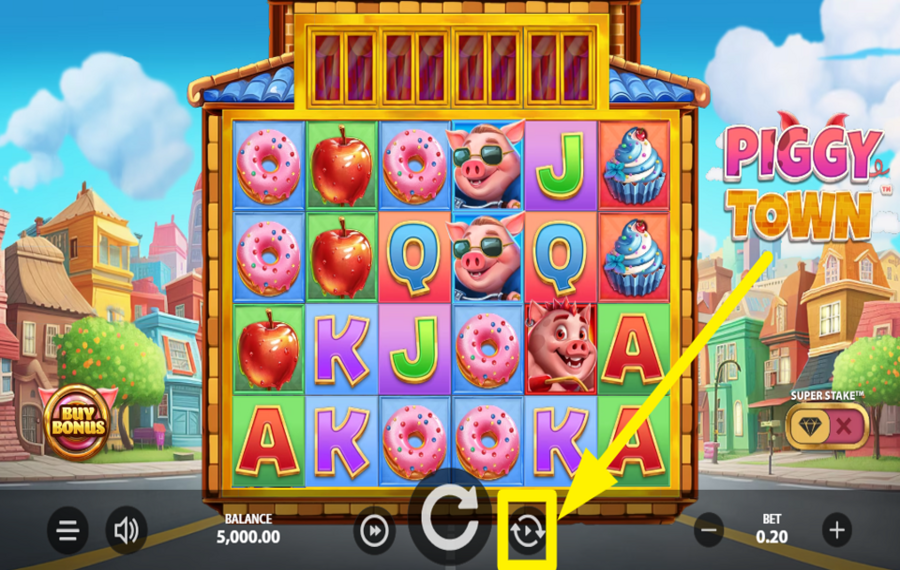 Piggy Town UTILIZE AUTOPLAY.