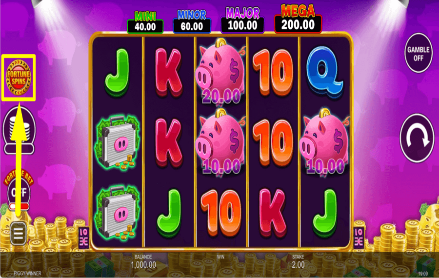 Piggy Winner ВЫБИРАЙТЕ СПЕЦИАЛЬНЫЕ СИМВОЛЫ.