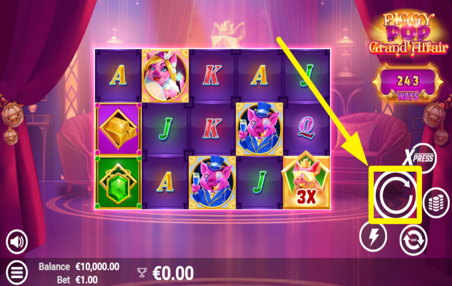 PiggyPop Grand Affair SPIN FOR VICTORY!