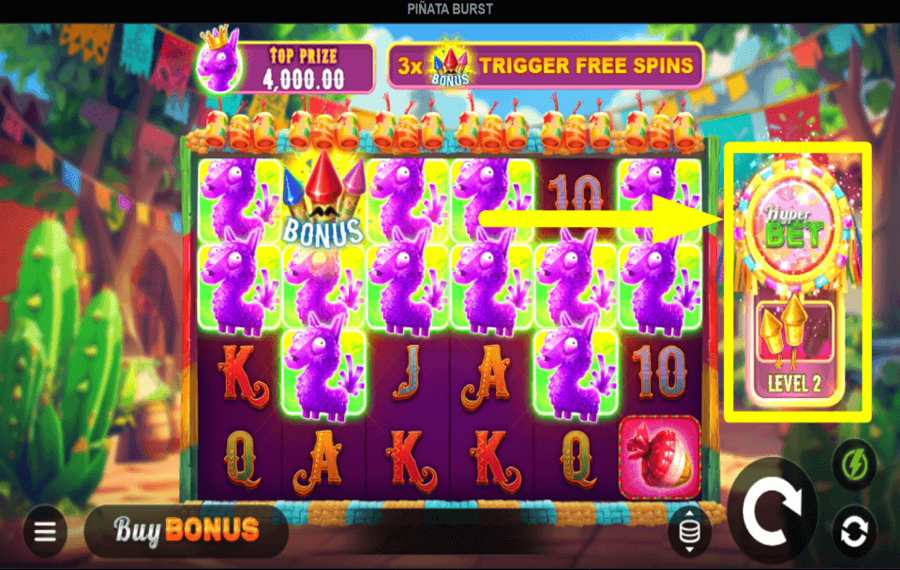 Pinata Burst СДЕЛАЙТЕ ГИПЕРСТАВКУ.