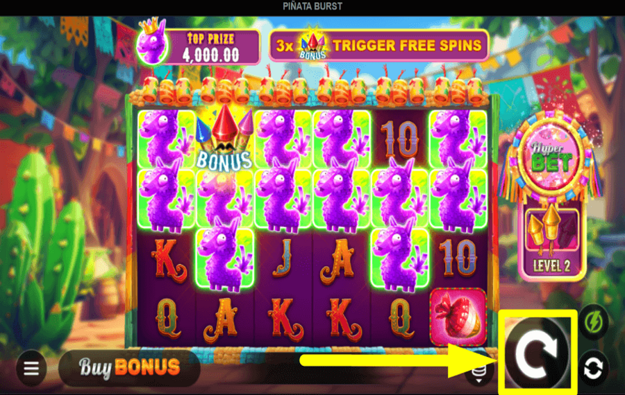 Pinata Burst ВРАЩАЙТЕ БАРАБАНОВЫ.