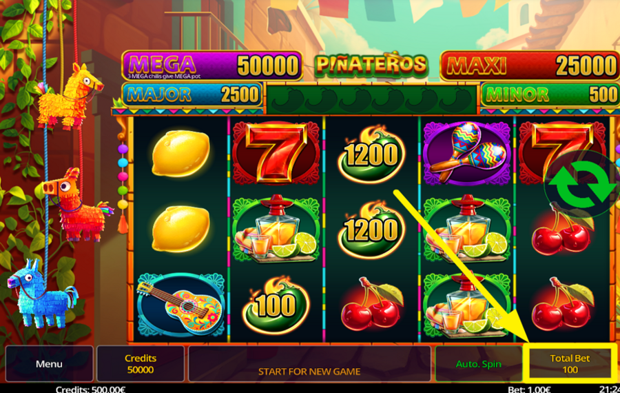 Pinateros SPECIFICA LA TUA SCOMMESSA.