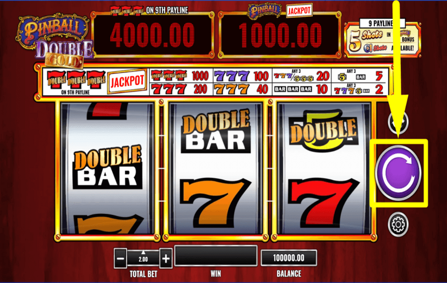 Pinball Double Gold GO FOR THE PRIZE.