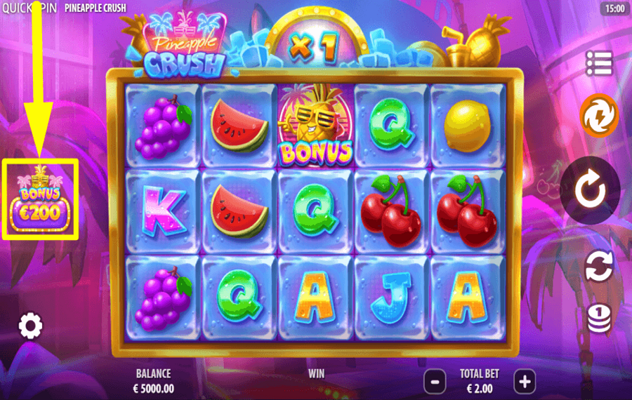 Pineapple Crush ПОЛУЧИТЕ БОНУС.