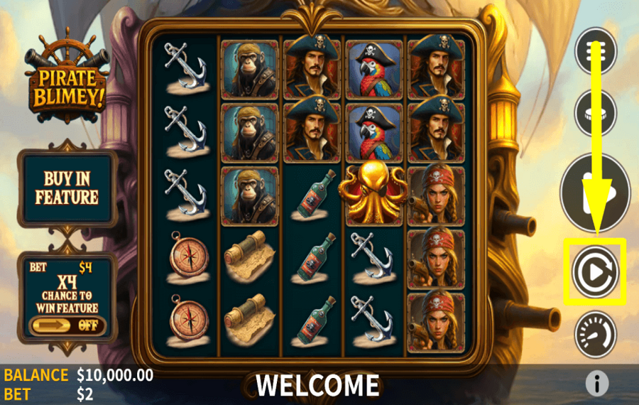 Pirate Blimey CHOOSE AUTOPLAY.